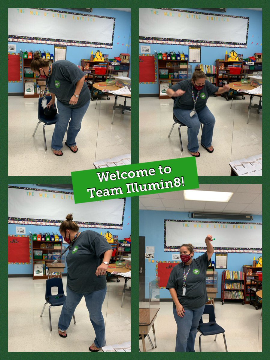 New staff members got their Ethridge houses today!!! Team Illumin8 welcomes Mrs. Powell!!! <a href="/Ethridge_Bobcat/">Ethridge Elementary</a> #EthridgeOhana