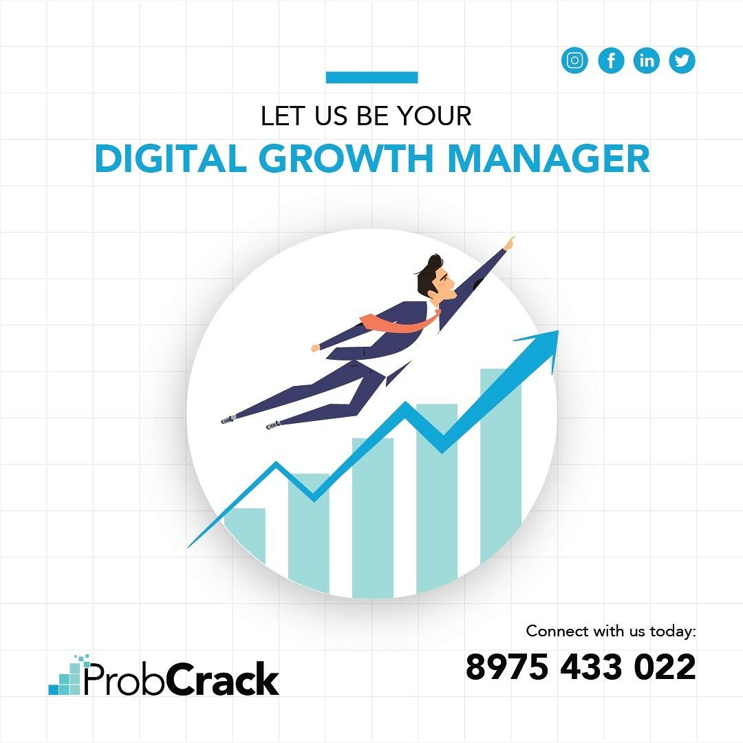 CrackProb's tweet photo. Let us be your digital growth manager 👨‍💼

Connect with us today: +9189754 33022

#digitalgrowth #digitalalert #digitalmarketing2020 #digitalsolutions #businessownerproblems #businesslife #digitalmarketingtrends #probcrack https://t.co/c3uGIpQ6f9