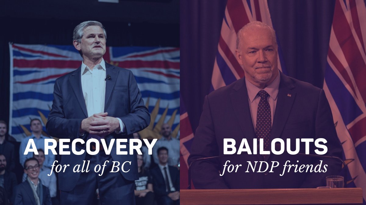 voteBCUnited's tweet photo. Under the NDP, every BC family will pay $4000 more for projects like the Broadway Subway—thanks to Horgan's handouts to insiders. Whenever Horgan calls the election, BC will have a choice: a recovery for all of BC w/ the BC Liberals, or more NDP bailouts for their friends.#bcpoli https://t.co/sWNySVNeun