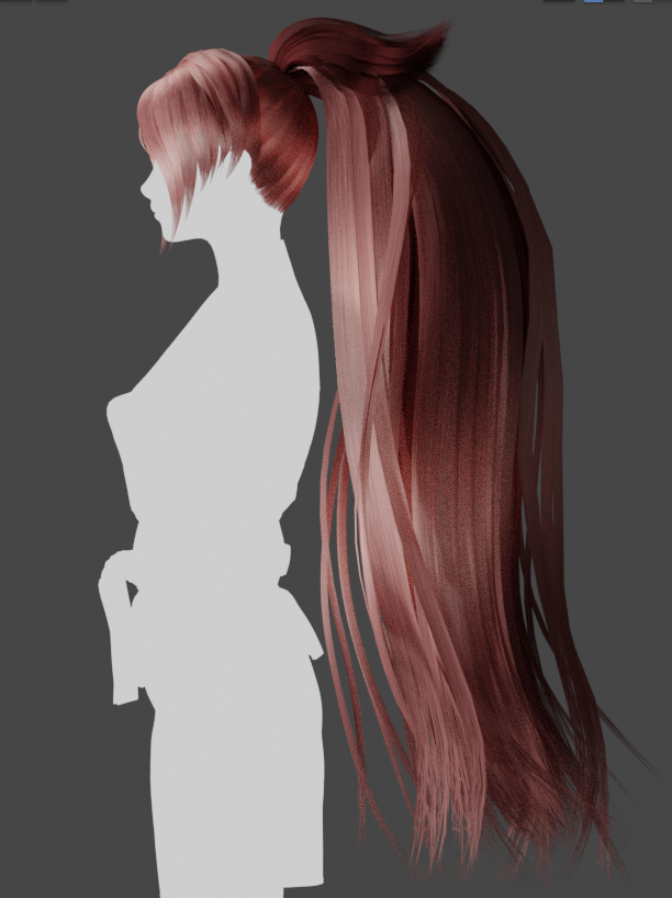 BearerOfVictory's tweet photo. Just finished working on this for a commission on Fiverr. Looks like I'm starting to get the hang out of it!✨
#Fiverr #fiverrseller #3dmodeling #hairmodeling #b3d #blender3d #npr https://t.co/Kx7BWN487H