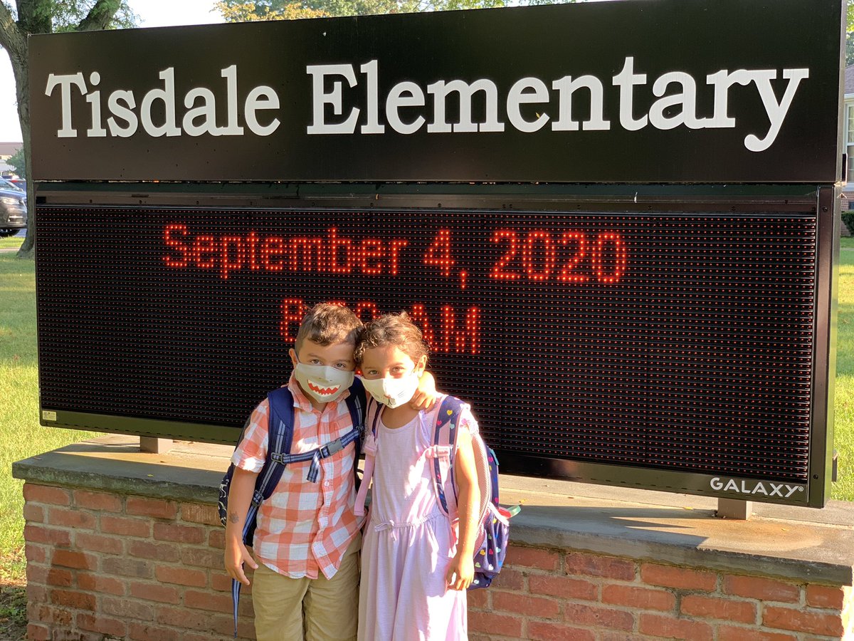 Thank you <a href="/megsmith_ramsey/">Meg Smith</a> and the @TisdaleSchool team for an #awesome start to the school year. Everyone looked so happy to be back! #ramseyrocks