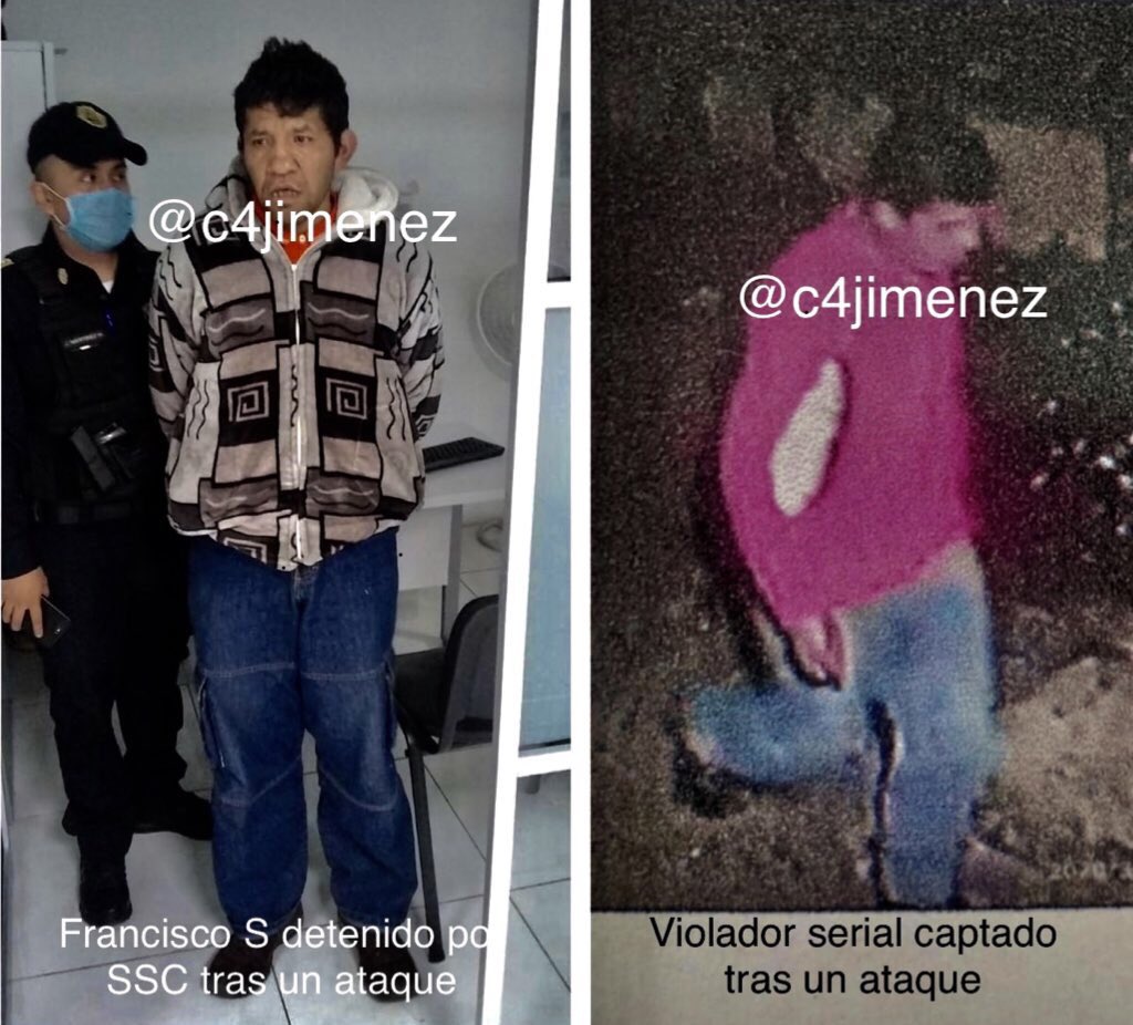 c4jimenez's tweet photo. BUSCAN a VÍCTIMAS Q IDENTIFIQUEN al SUPUESTO VIOLADOR SERIAL
La @FiscaliaCDMX busca q alguna de las 21 víctimas reconozca al hombre detenido anoche por @SSC_CDMX …y lo DENUNCIÉ
Por el modo en que operó, suponen q sí es él

Les cuento con @franciscozea en @NoticiasImagen https://t.co/18UByOOrFE