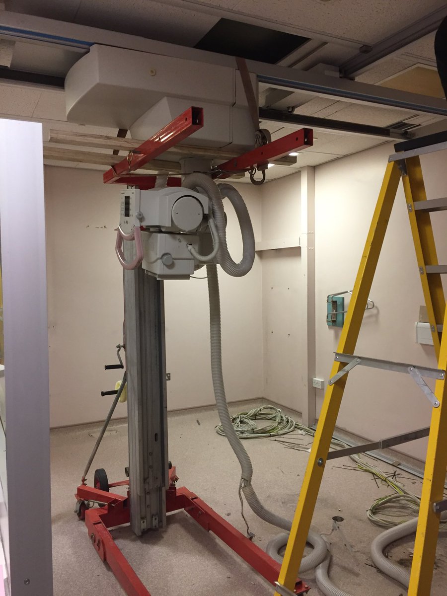 NUHRadiology's tweet photo. Well it’s farewell to our GP X-Ray room. Over 20 years of good service. Looking forward to our new replacement ⁦@PhilipsHealth⁩ #futureimaging https://t.co/jk8A1vb9T7