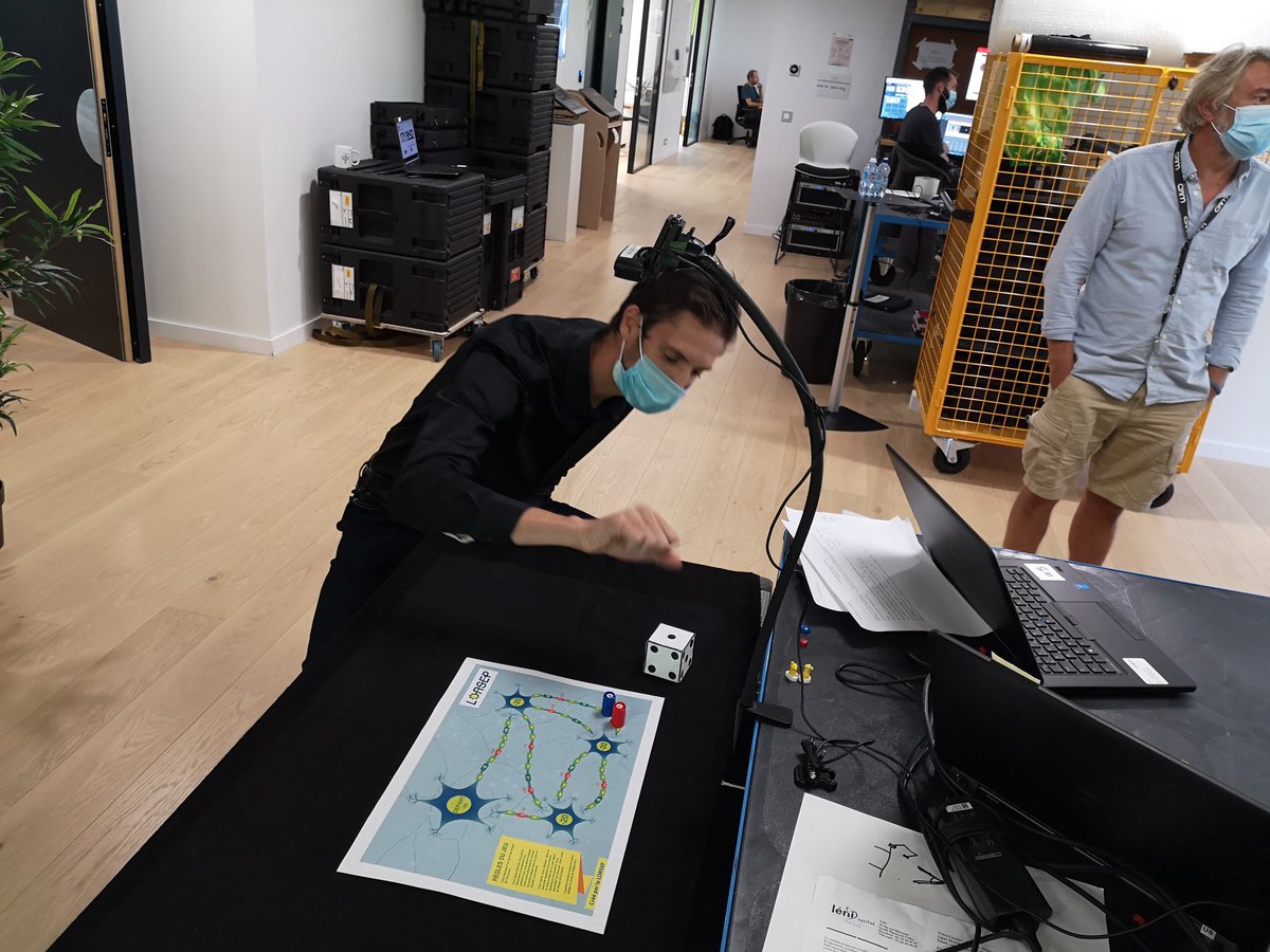 cyim_congress's tweet image. Belle première journée pour les e-JNLF avec de nombreux lives et un jeu de l'oie interactif !