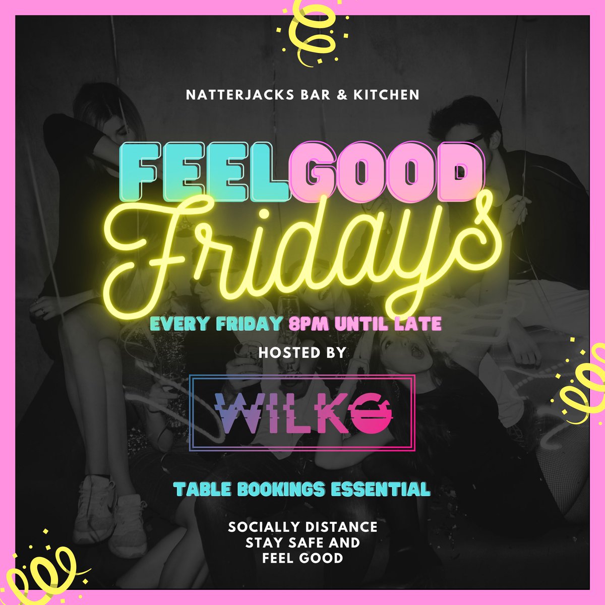 Feel good Fridays hosted by <a href="/djwilkouk/">Liam Wilkinson</a> tonight at natterjacks #Leicester