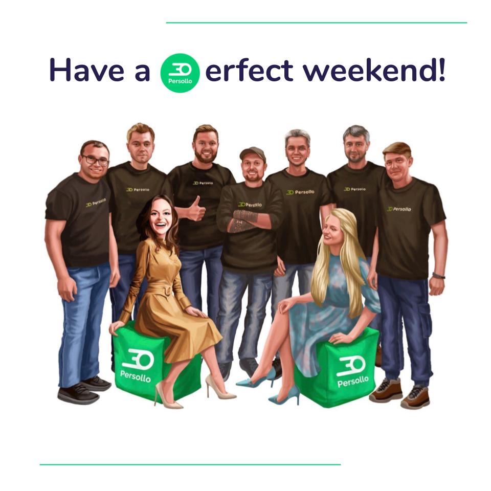 persollo's tweet photo. Our #persollo team wishes you to rock like a super star 💫 this weekend😉🚀 https://t.co/Lf4LdgVh0x