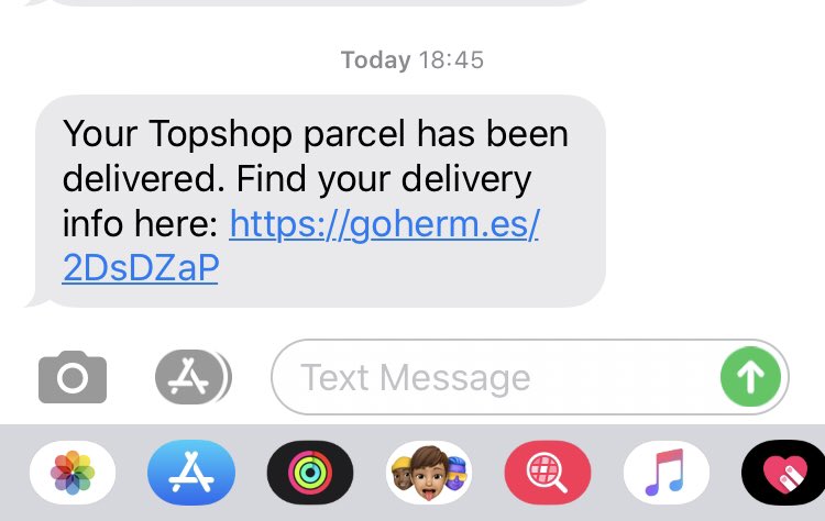 Becky_winters's tweet photo. @Hermesparcels unfortunately it actually hasn’t tho https://t.co/Nm6RAm0m9v