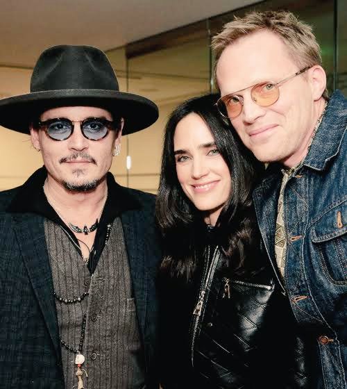 2015:  #JohnnyDepp supports  #PaulBettany and his wife  #JenniferConnelly at a screening of  #Shelter  #Transcendence(2014) #TheTourist (2010) #Mortdecai(2015)