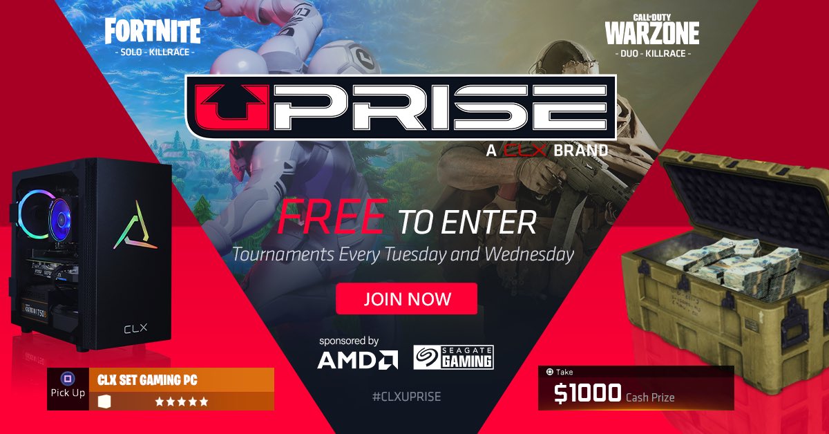 CLXGaming's tweet photo. Week 2 of @UprisebyCLX  was legit!

Can’t wait to see you guys again for week 3! Let’s gooooo!

Sign up for week 3 tournaments now:
https://t.co/lVv4wcAc9M 

#CLXUPRISE #CLXGaming #evokethegods https://t.co/9ehDEByGEe