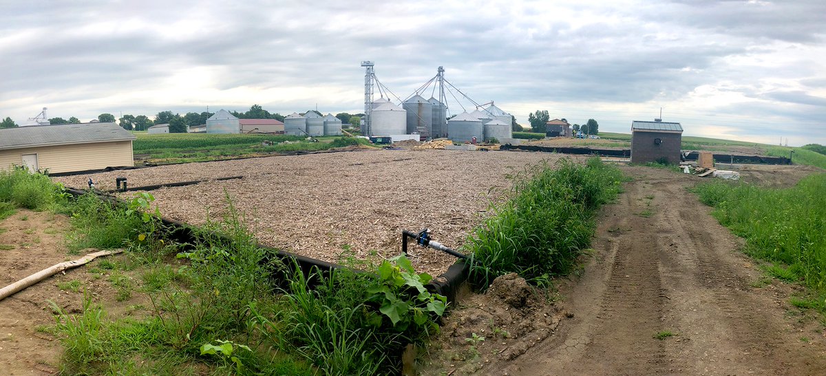 nexomwastewater's tweet photo. It's #FinishedProjectFriday, and a chance to celebrate that #optAER lagoon aeration and #SAGR post-lagoon cold water nitrification mean the town of Lowden, Iowa (pop. 777) can produce world-class effluent, thanks to a team effort with engineers at @HRGreen1 and GC @BoomerangCorp. https://t.co/fVxr7aCgXo