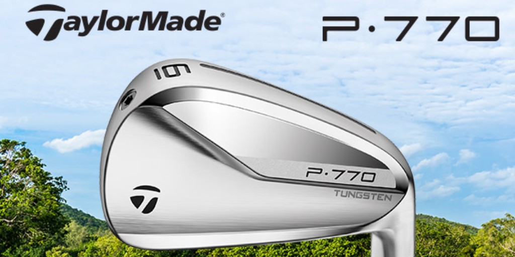 globalgolf's tweet photo. They're here!
The all new @TaylorMadeGolf P•770 irons with #SpeedFoam
Distance is in its DNA, but built in a smaller package for that preferred players look.
Grab yours today from https://t.co/Rox81ob4Nc
👉https://t.co/9A6dw6lhDy
#Golf #GlobalGolf #SpeedFoam #TeamTaylorMade https://t.co/kB6iLo8w4x