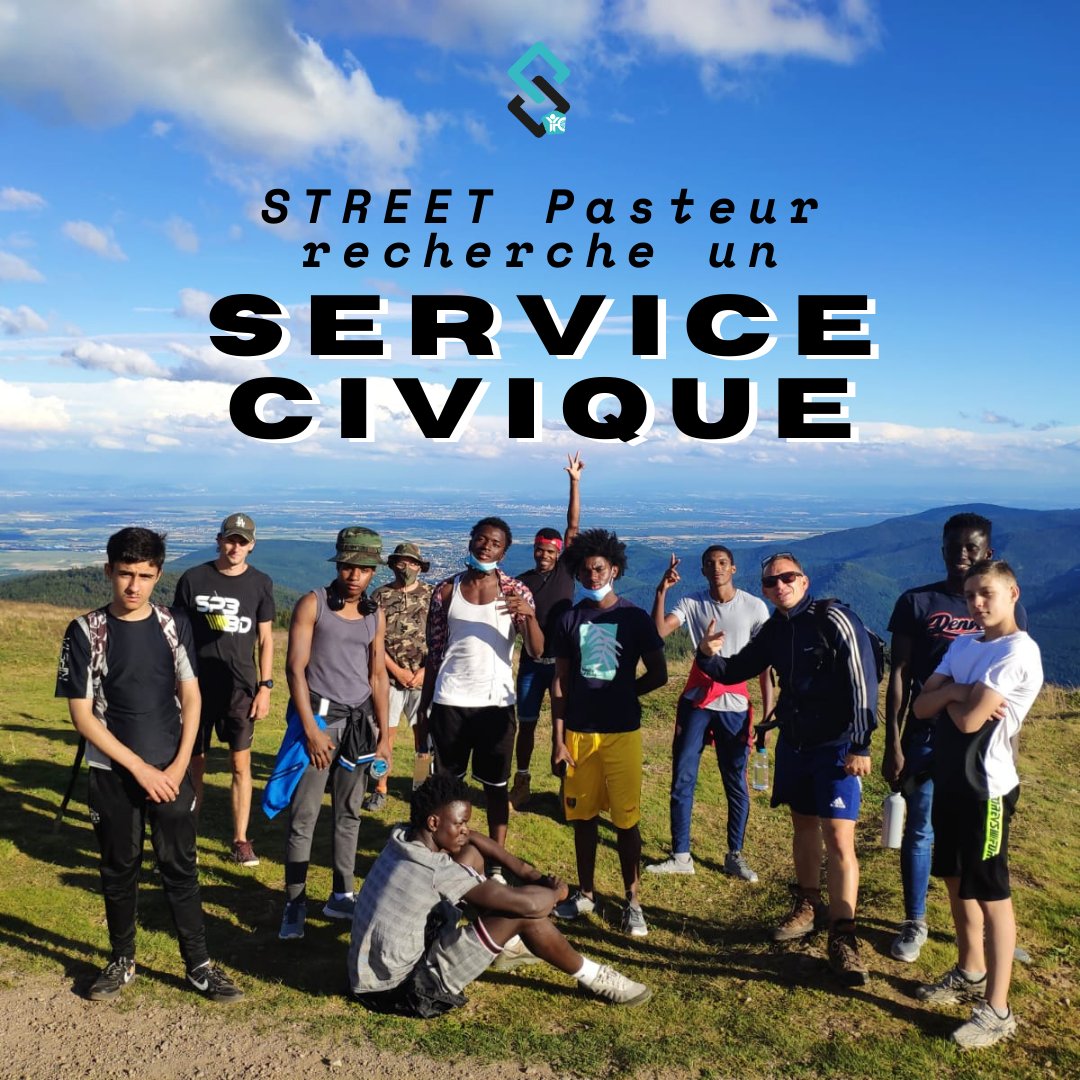 jpcfrance's tweet photo. OFFRE de SERVICE CIVIQUE avec l'équipe #STREETPasteur à #Mulhouse ! #jpcfrance #servicecivique https://t.co/XU1O8bWfIm https://t.co/7aNrYhpKV3