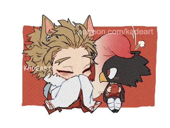 Kitsune and trainee ??❤ https://t.co/xKfgheJGPa 