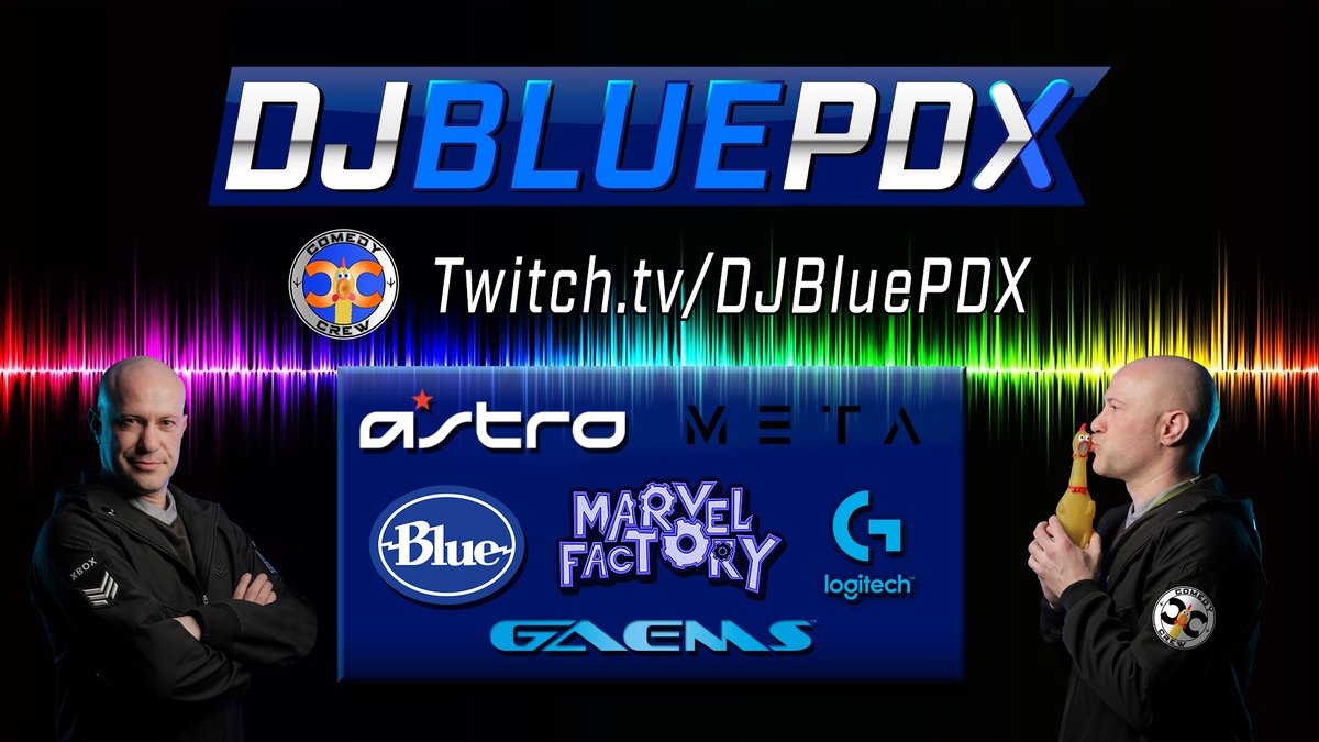 DJBluePDX's tweet photo. Starting the day w/ #TruthfulRealities: Looking Back &amp; Beyond! 

Then - Teaming up w/ @NewGamePlusTeam's @Kickassjamas &amp; @RADXTHUNDER for #COD &amp; #R6S w/ #RespawnAllStars before the #ASTROWeekendKickoff LIVE DJ Set - Only on @Twitch 

https://t.co/euYj3arl6a https://t.co/A5HfgSDT6y
