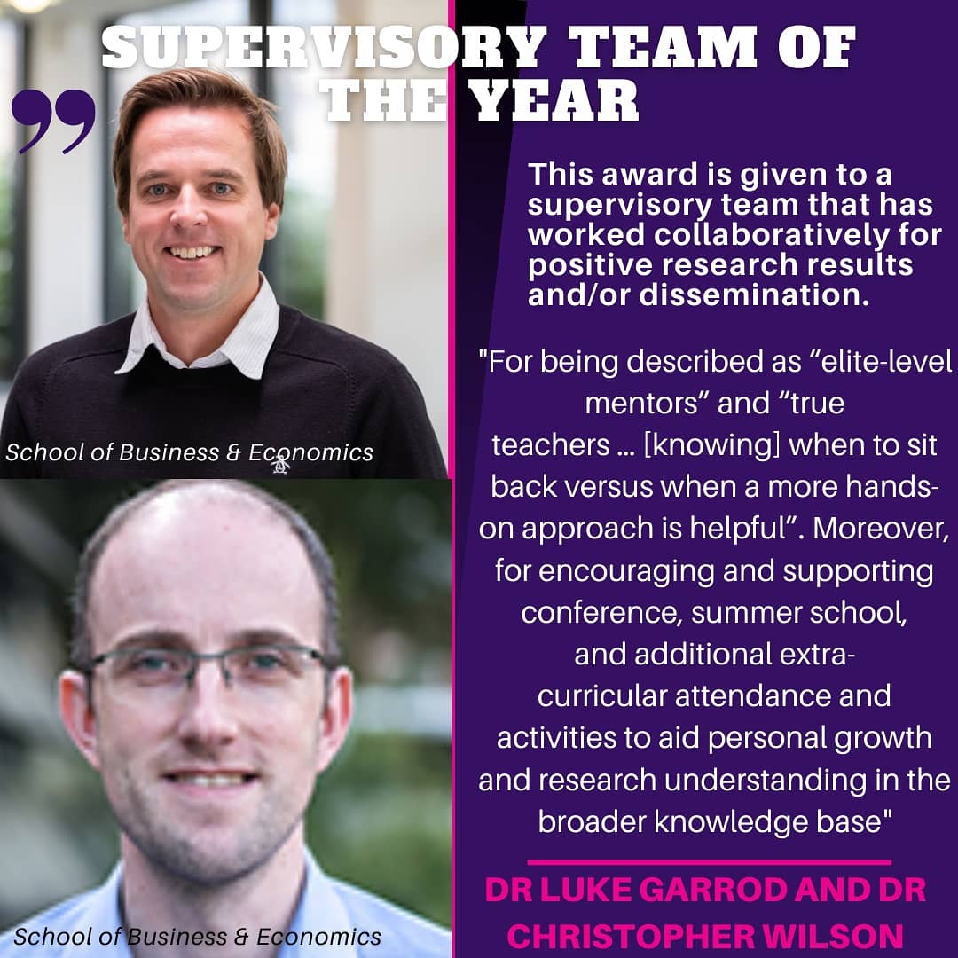 LboroPhDSN's tweet photo. Congratulations @lukegarrod and Christopher Wilson! https://t.co/1u6uhNS5eU