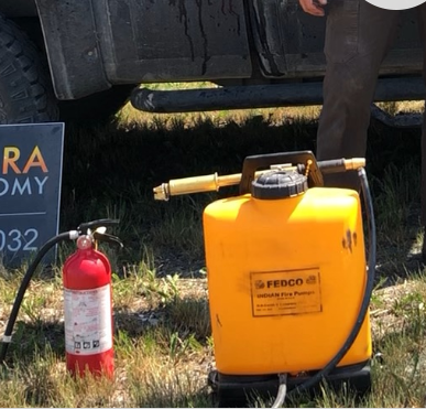 antaraag's tweet photo. @agvise #thinkinrig When sampling behind the combine in dry conditions there is a greater risk of causing field fires. Get your local fire department to source you some waterpacks. They will go alot further than fire extinguishers. https://t.co/Zary2TKqxU