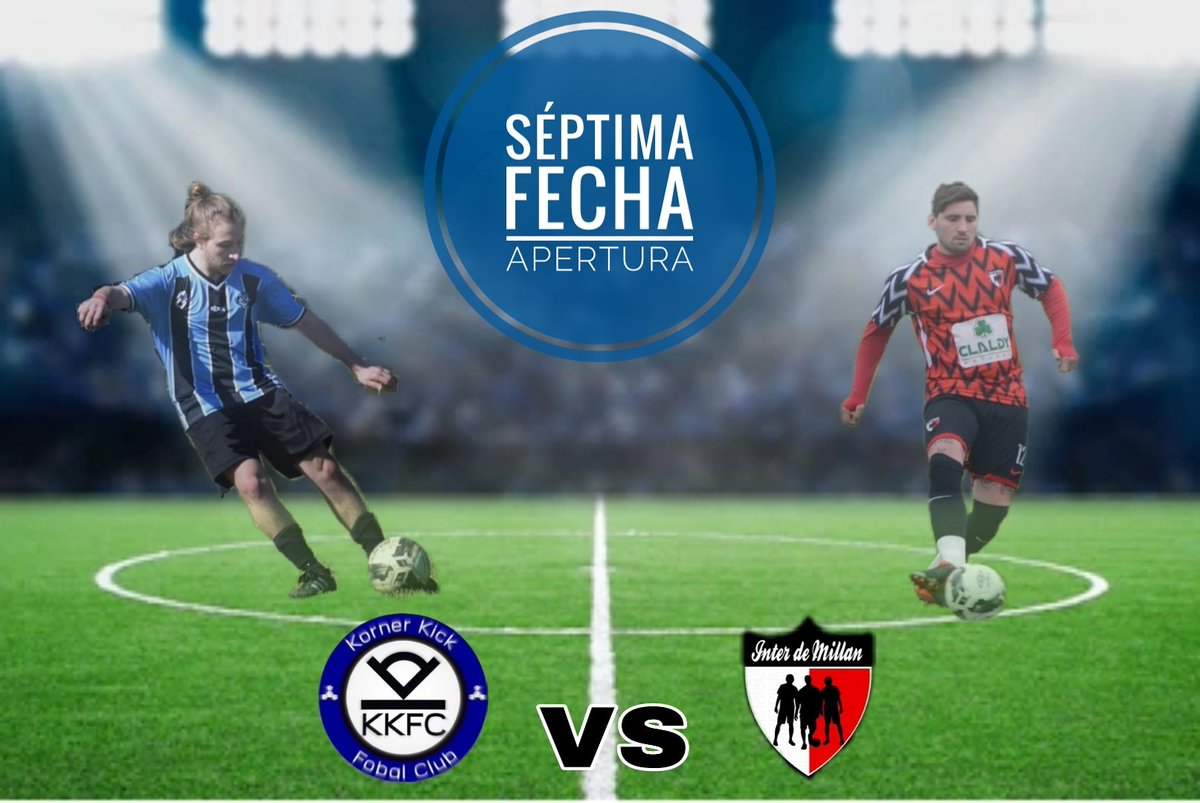 📆Sábado 05 de Septiembre 
🏟 Cancha 15
Complejo de fútbol 11, <a href="/LIGA_MVD/">LIGA MVD</a> 
⏰ 13:30