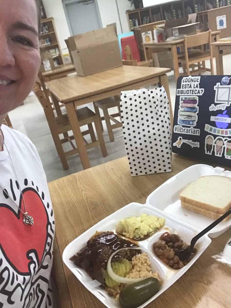 Thank you, @HCISDLibraries, for the food and the goodies! You ALWAYS #EngagetheHeart and HCISD Libray Media Specialists appreciate it!