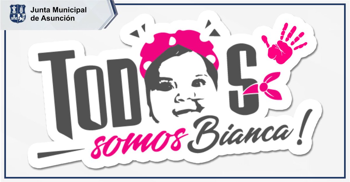 juntasuncion's tweet photo. DECLARAN DE INTERÉS MUNICIPAL LA JORNADA SOLIDARIA NACIONAL “TODOS SOMOS BIANCA”

El concejal Augusto Wagner, solicitó al pleno de la Corporación, declarar de Interés Municipal a la Jornada Solidaria Nacional “TODOS SOMOS BIANCA”

Leer más:
https://t.co/4ALc4S0Zqv

#JuntaAsu https://t.co/4UYKcy8WyW