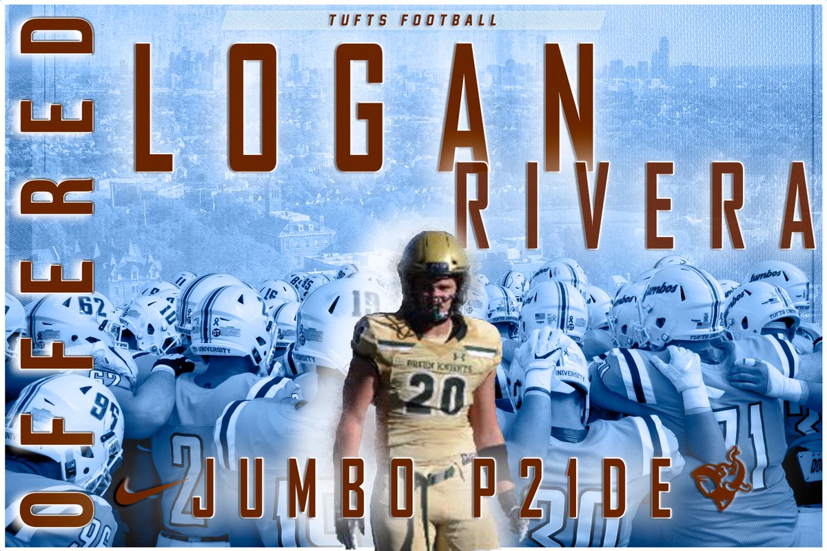 I’m honored to receive an offer from  Tufts University! <a href="/TuftsFootball/">Tufts Football 🐘</a> <a href="/CoachCivs/">Jay Civetti 🐘</a> @McCormackTUFB