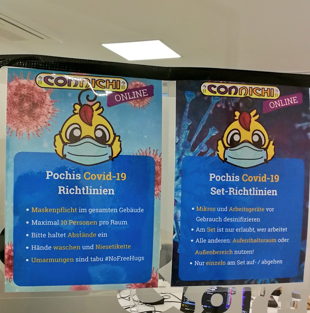 hangry_stories's tweet image. Hinter den Kulissen #ConLine20