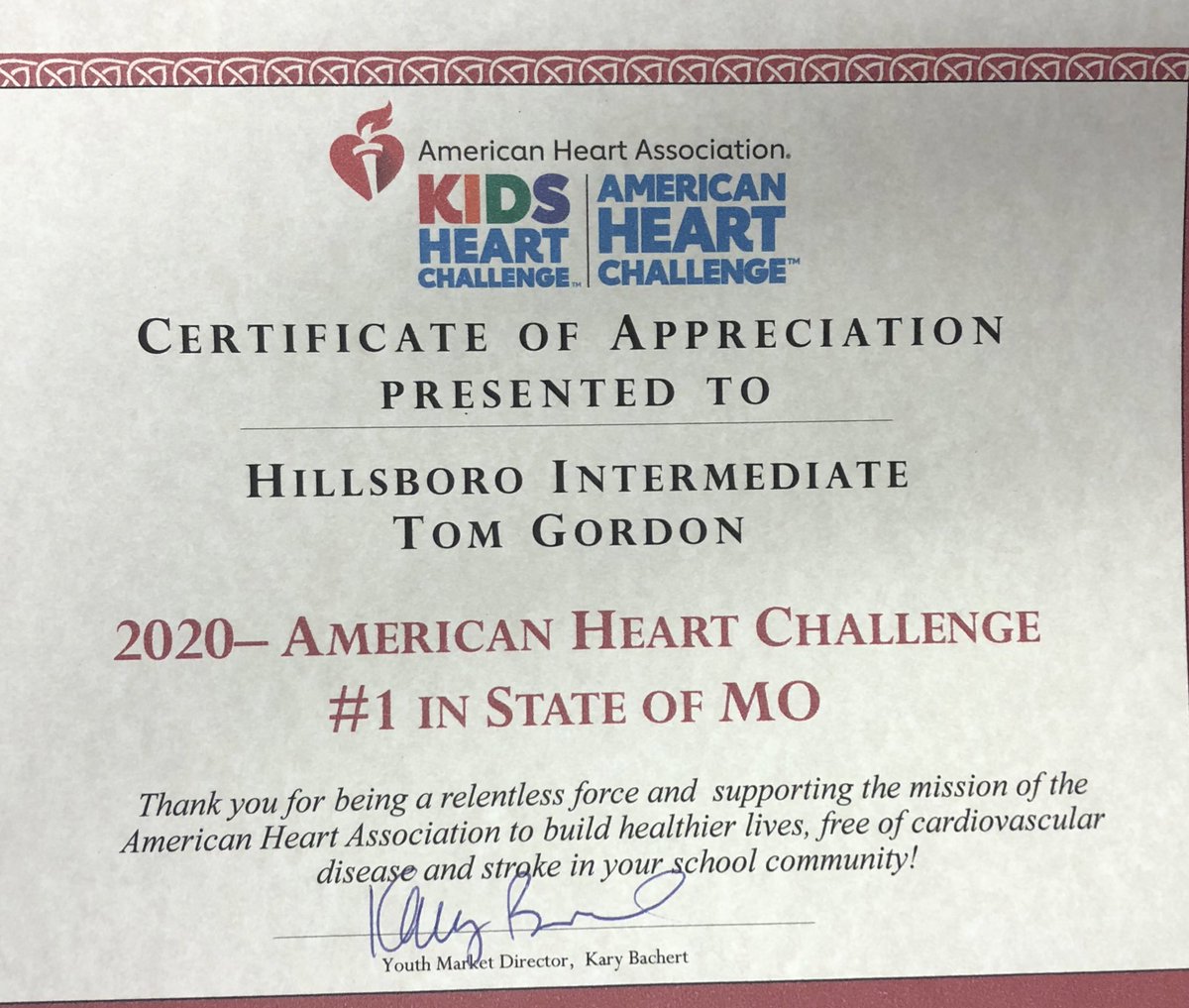 HIntermediate's tweet photo. Super proud of Mr. Gordon and @HIntermediate @PrimaryHSDR3 @elementaryhawks #HawkStrong 6th as a District and #1 as a building. Way to represent the Boro!!! https://t.co/HAqQlA80Si