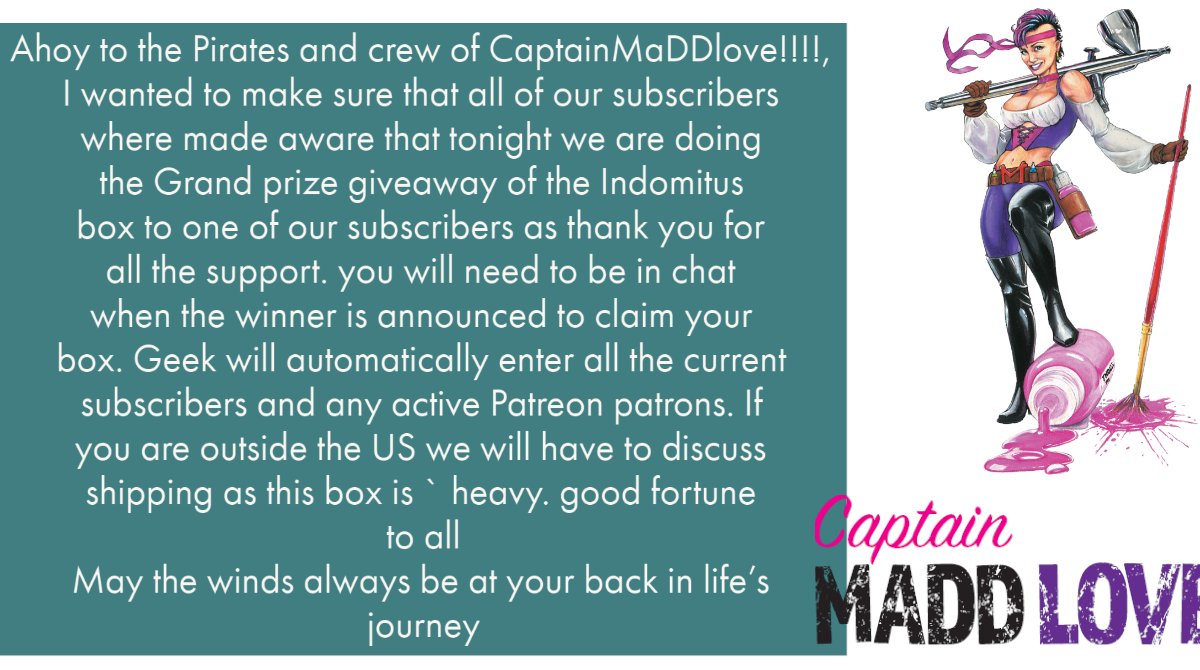 CaptainMaddLove's tweet photo. TONIGHT IS THE BIG NIGHT CREW!!!!!!! https://t.co/TFdCFcNtdA