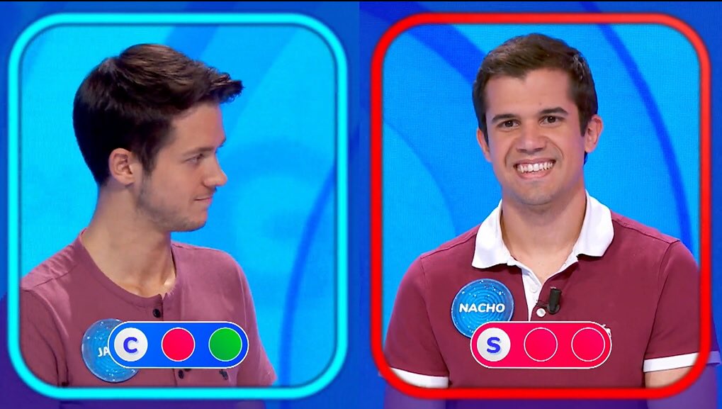 PasapalabraA3's tweet photo. 😱 “No la sabía”. Grandísimo concursante de @PasapalabraA3, @supermangut comete su segundo fallo en la silla azul y queda eliminado tras jugar 79 programas. https://t.co/DyOMSfTBlE #Pasapalabra81 https://t.co/SYcVfOxqDU