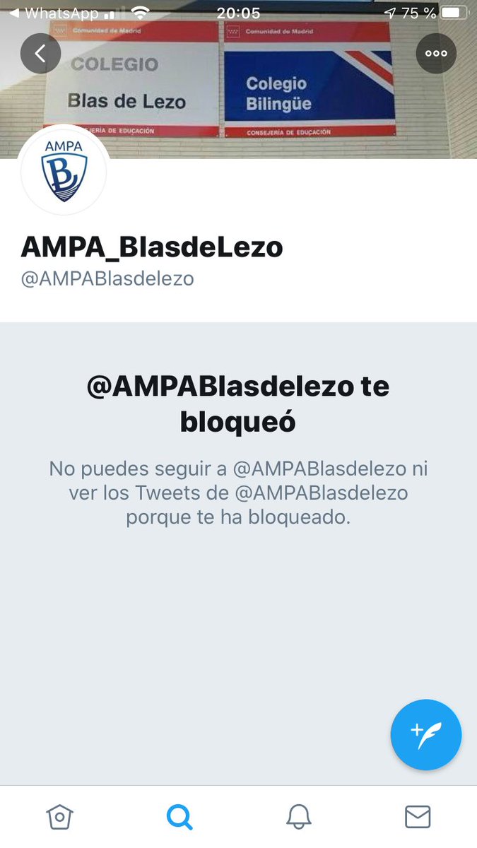 Blaspollus's tweet photo. @DoraVan5 @AMPABlasdelezo @eossoriocrespo @Lwena7 @CoralBaez2 @IdiazAyuso @anapastorjulian @SerranoMarugan @tito_morano @MariaPastorV @martabll @pablocasado_ Aquí están de nuevo los sinvergüenzas del @AMPABlasdelezo bloqueando de golpe a todos los que hemos alzado la voz en contra de su blanqueo de las acciones radicales y no condenar los ataques. Así no @AMPABlasdelezo https://t.co/kLzpgDXogs