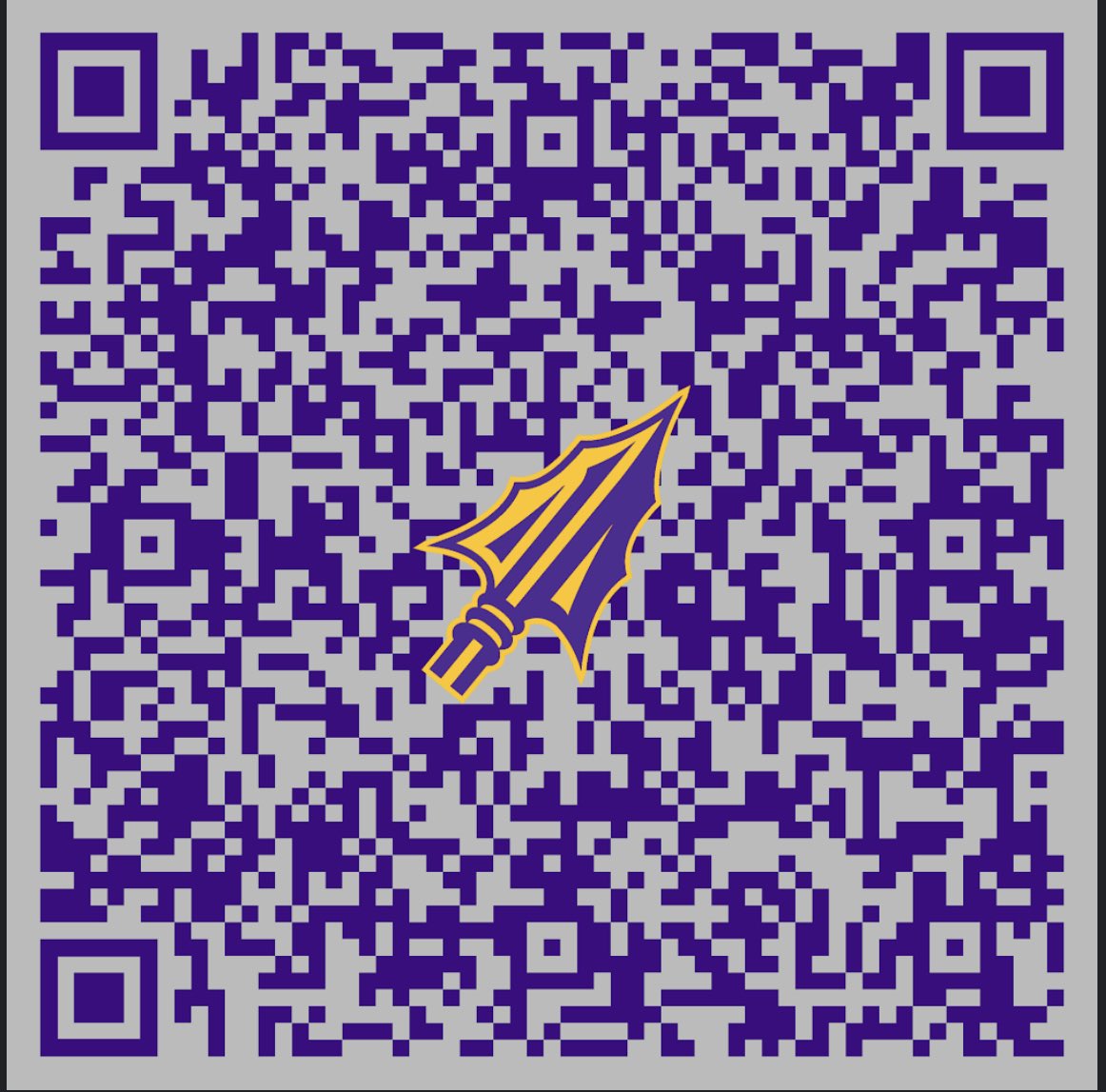 The first home varsity football game of the season is tonight vs Salem. It’s SOLD OUT but stream it live: nfhsnetwork.com/events/scottsb… and scan the QR code for both teams’ rosters. Go Warriors!
