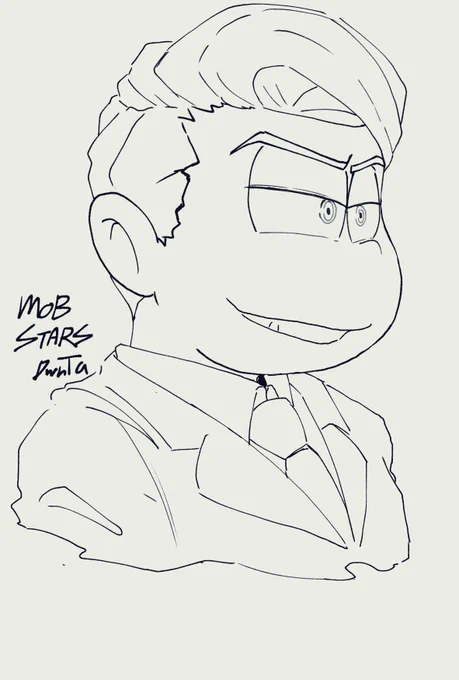 落書きモブスタ('-﹃-`)Zzz… 
