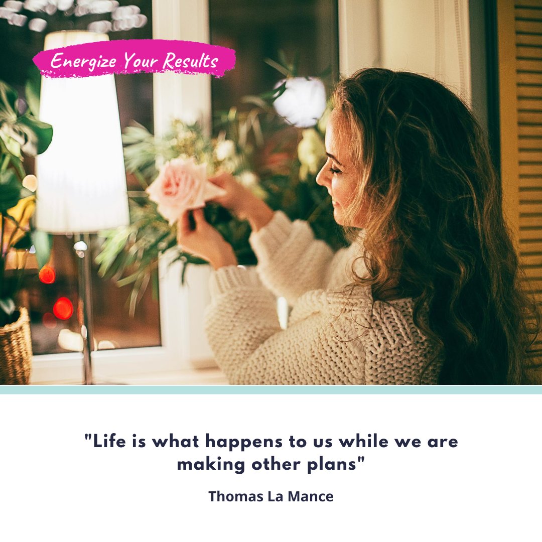 theresasageaz's tweet photo. Life is what happen to us while we are making other plans

#energizedresults #lifehack #theresasage #energizeyourlife #energy #energyiseverything  #abundancemindset #positivevibes #sparkbusinessonline #meditation #controlyourmind  #raiseyourvibrations #growthmindset #inspiration https://t.co/GxTNiLMaoF