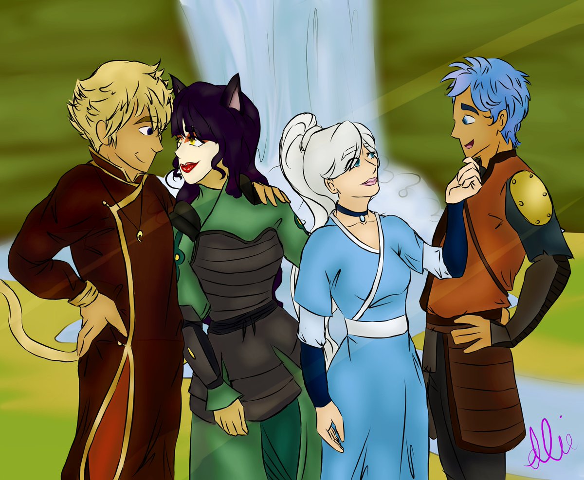bananasandtuna's tweet photo. A #Blacksun and #Iceberg ATLA crossover commission was done for me by the lovely sidedishoffanart on Tumblr! Thank you! β€οΈ
Tags: #RWBY #SunWukong #BlakeBelladonna #NeptuneVasilias #WeissSchnee #RoosterTeeth #Wudonna #Sunblaked #Eclipse #OfRunawaysAndStowaways #ATLA #Jetara https://t.co/cxIXg9WXPC