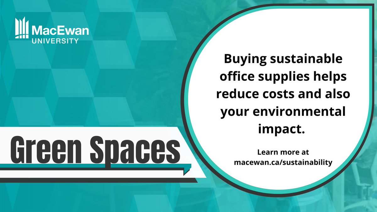 Green Spaces is a program that helps your office team make better, more sustainable choices while working.  The Green Spaces planning tool gives you actionable items that help you reduce your environmental impact while saving you and your team money.  bit.ly/38g3Cqj