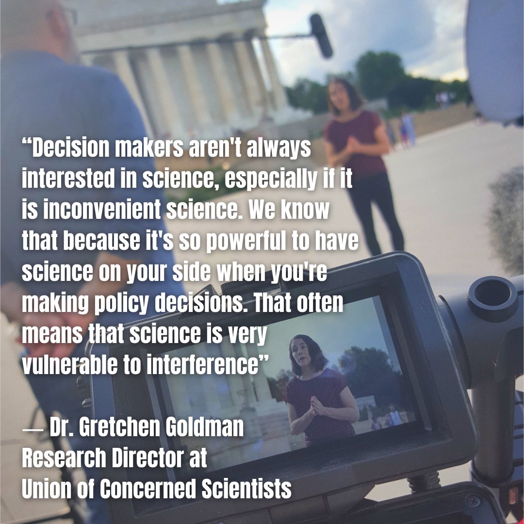 votebestoption's tweet photo. In our upcoming documentary, Union of Concerned Scientists Dr. @GretchenTG talks about how current policy doesn't match up with scientific research and results.
How long can we maintain this level of societal, cognitive dissonance?
#Sustainability #uspolitics #votebestoption https://t.co/hpeiChZE1C