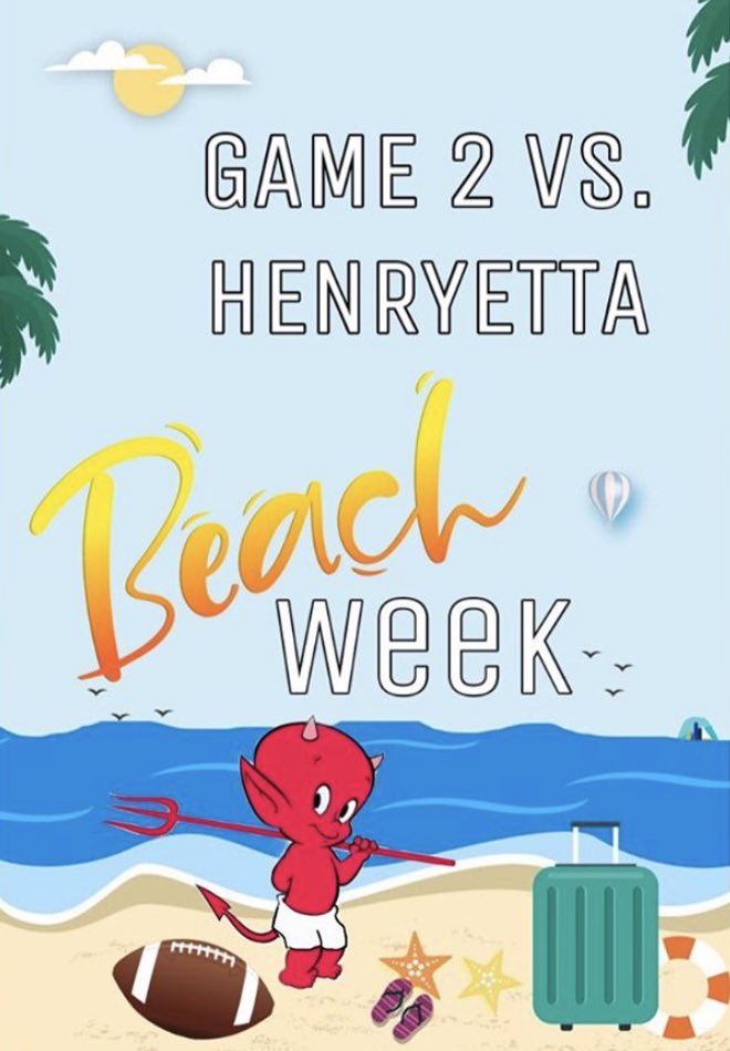 ‼️Tonight @ 7:00‼️
#reddevilpride
#beathenryetta