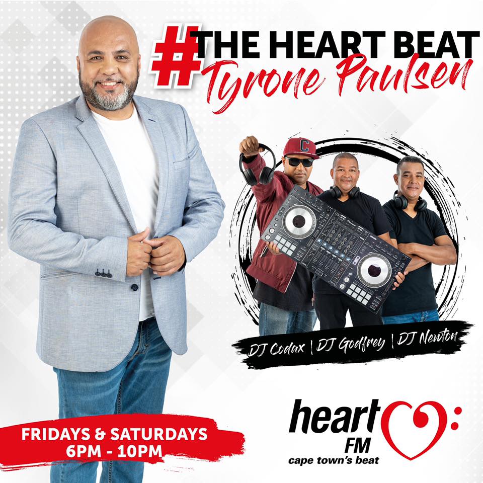 tyronepaulsen's tweet photo. Thank you for letting us be the official Soundtrack to your Weekend, we are #THB #TheHeartBeat on @Heart1049FM as we bring you #4HrsOfOlSkool with #THBOlSkoolFridays now #INTHEMIX its @DJNewton411  We Make Weekends #LEKKA https://t.co/l8VQKyKipC