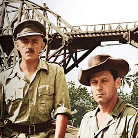 Alec Guinness and William Holden in The Bridge on the River Kwai.   At the Whittle tonight, Sept 4, at 7pm.   This is what they mean when they talk about retro classics!   Tickets available at the door-cash or credit.