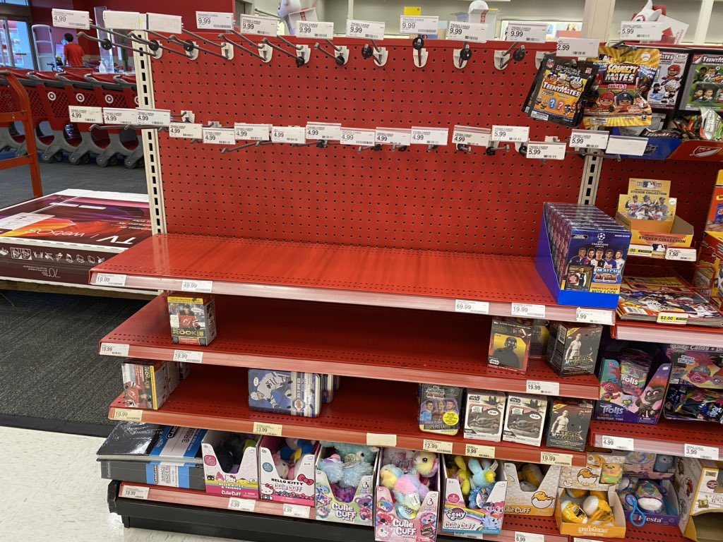 Stopped at 3 Walmarts and 2 Targets this morning. All were empty until I ran into the vendor at the Target by my house. I could have cleared the shelves. I only took what I was going to rip. Not because flipping is wrong. I've done it plenty and don't judge. But... Cont.