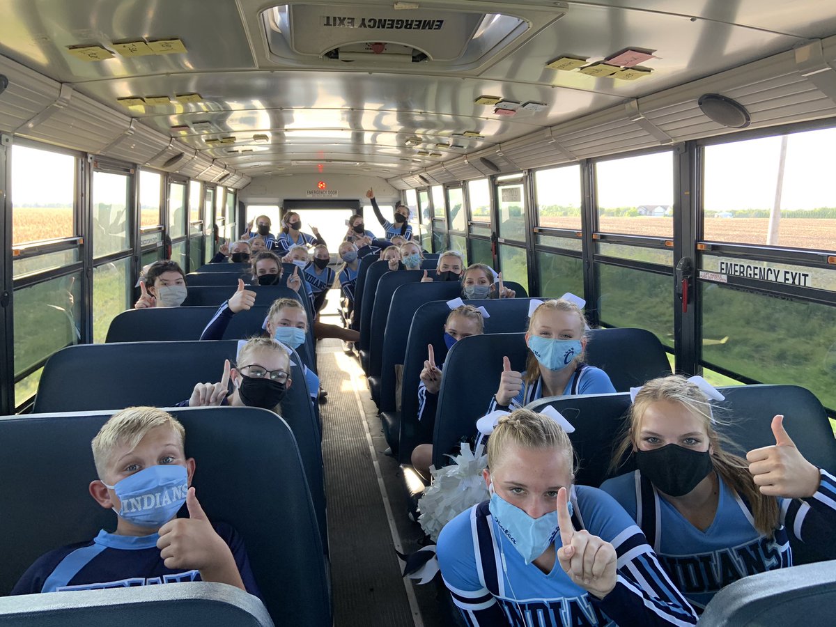 CHSCheer264's tweet photo. So excited to cheer for our Indians tonight! Beat those Crusaders! 🏈💙 @ClearwaterCHS #indianpride https://t.co/tRr9FCwRCI