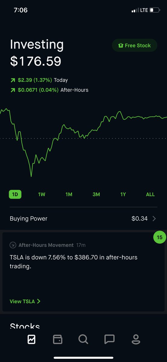 HunterCoapman's tweet photo. @MaxxChewning you’ve got me doing hella research about the stock market and doing some real small investments for the moment being!! 
Here you go king you dropped it.... 👑 https://t.co/XhnA6sFZpG