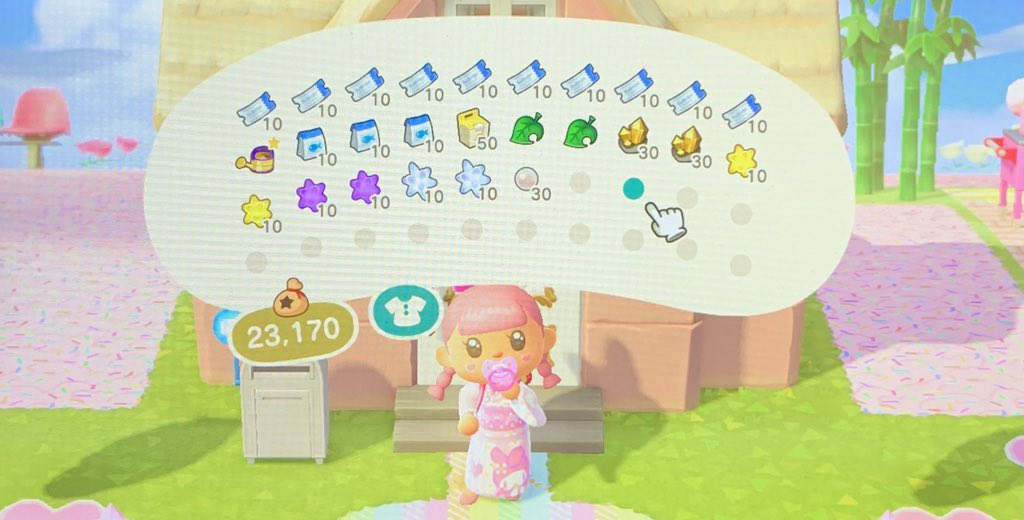 acnh__cami's tweet photo. I'm bored so lil giveaway (*´꒳`*)

Win everything in my pocket ! 
❣️ 100 nmts , mush logs, 50 custom kits, 60 gold nuggets, star frags,  pearls &amp; more 👀 ! 

Rules;
❣️LIKE &amp; RETWEET
❣️be following me 

Choosing a winner tomorrow night (EST)
#ACNHgiveways #ACNHTRADE #ACNH https://t.co/s6FK9drw8b