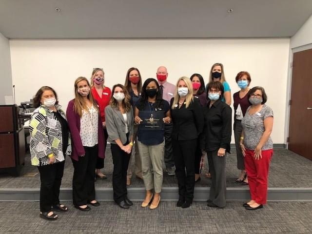 NichollsUGS's tweet photo. 2020 Nightingale Graduate Nursing School of the Year Trophy Presentation. Congratulations once again to @NichollsNursing and the graduate faculty!

#LouisianaNursesFoundation #MasterOfScienceInNursing
#IntercollegiateConsortium #CelebrateNurses #NurseEducation #BestOfTheBest https://t.co/TROhlg8L45
