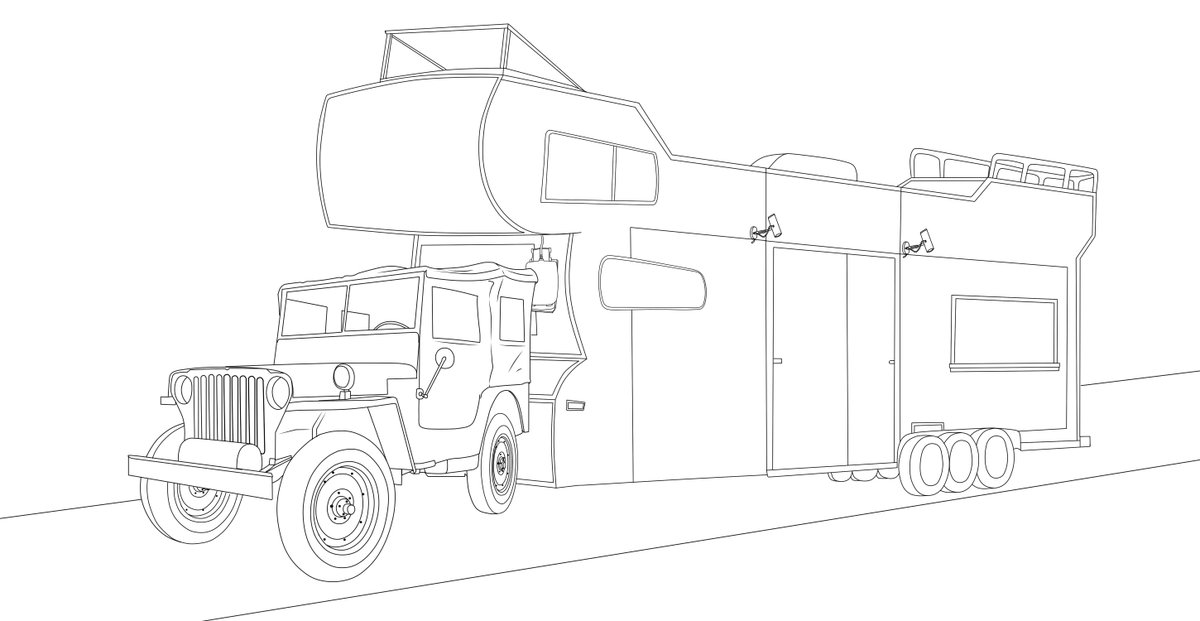 GatorSniperArts's tweet photo. One of my favorite projects, making vehicles (what do you think?)
#artistsontwitter  #illustration #sketch #vehicledraw https://t.co/VHsegbnMQi