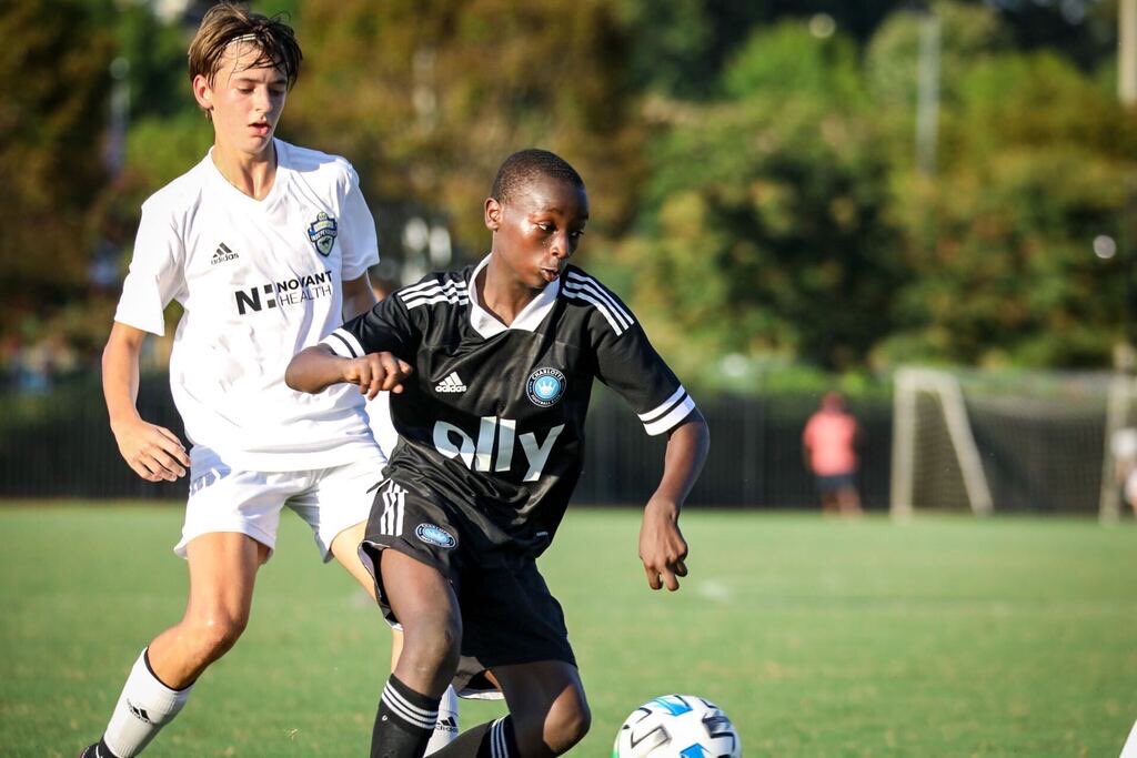 CharlotteFC's tweet photo. U14 back in action 💪 

#CharlotteFC https://t.co/j7ciQCmfZ9