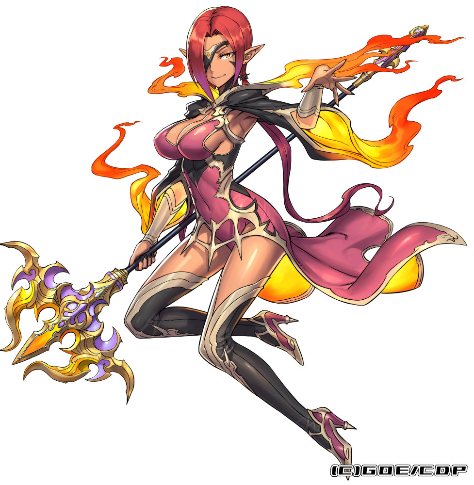 クロノマギアで担当させて頂いたイラスト！【マドゥ】【ベリアル】の