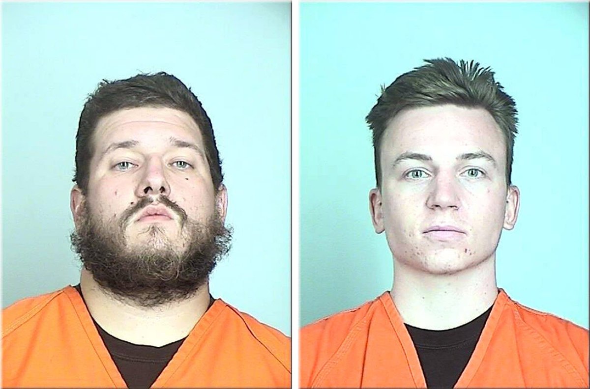 "Michael Solomon, 30, & Benjamin Teeter, 22, who are linked to far-right extremist group "Boogaloo Bois", were charged with attempting to provide material support for the terrorist group Hamas to raise money to purchase a training compound for the group."  #boogaloobois  #Minnesota