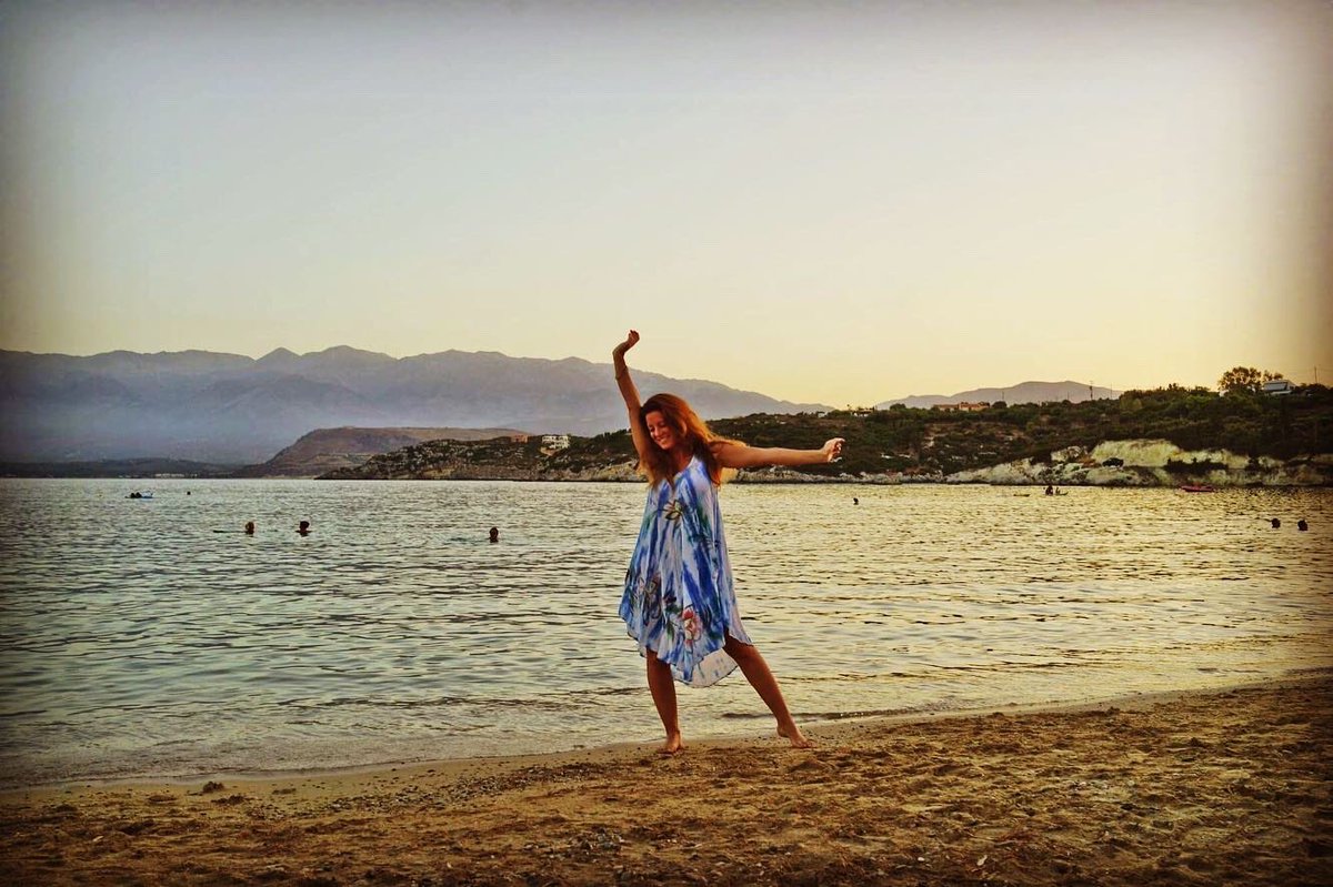 FREEDOM! ✨🙏🏻 Feeling so bloody grateful to be back in my natural habitat 🇬🇷