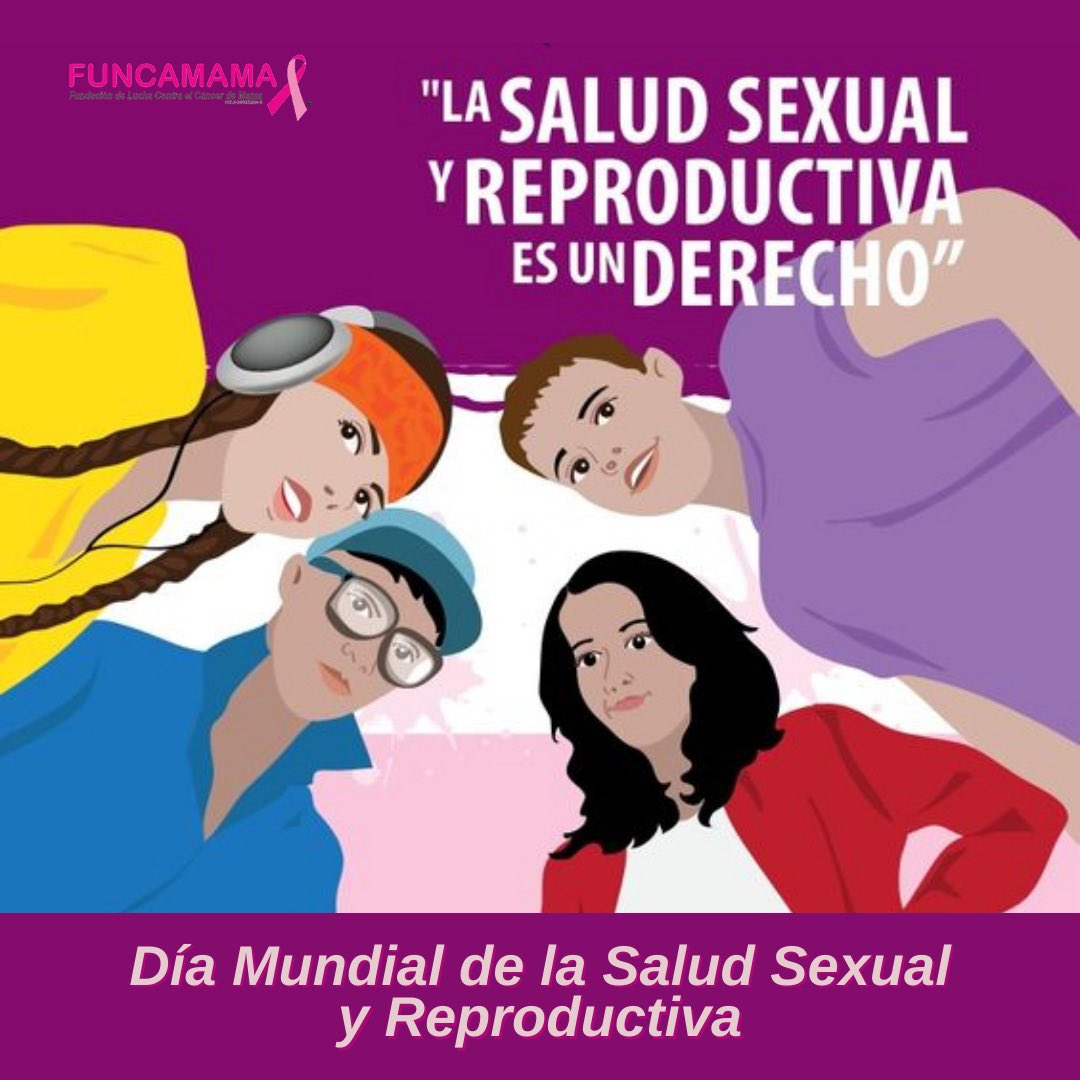 FUNCAMAMA's tweet photo. Te invitamos visites nuestro post en Instagram @FUNCAMAMA sobre el día mundial de la salud sexual y reproductiva #funcamama #oms #ops #worldsexualhealthday #diamundialsaludsexual2020 #DMSS2020
#pleasurematters #sexysafersex #conellas #forwomen #women #woman #pleasureisprogress https://t.co/yQJJ0Ap57n