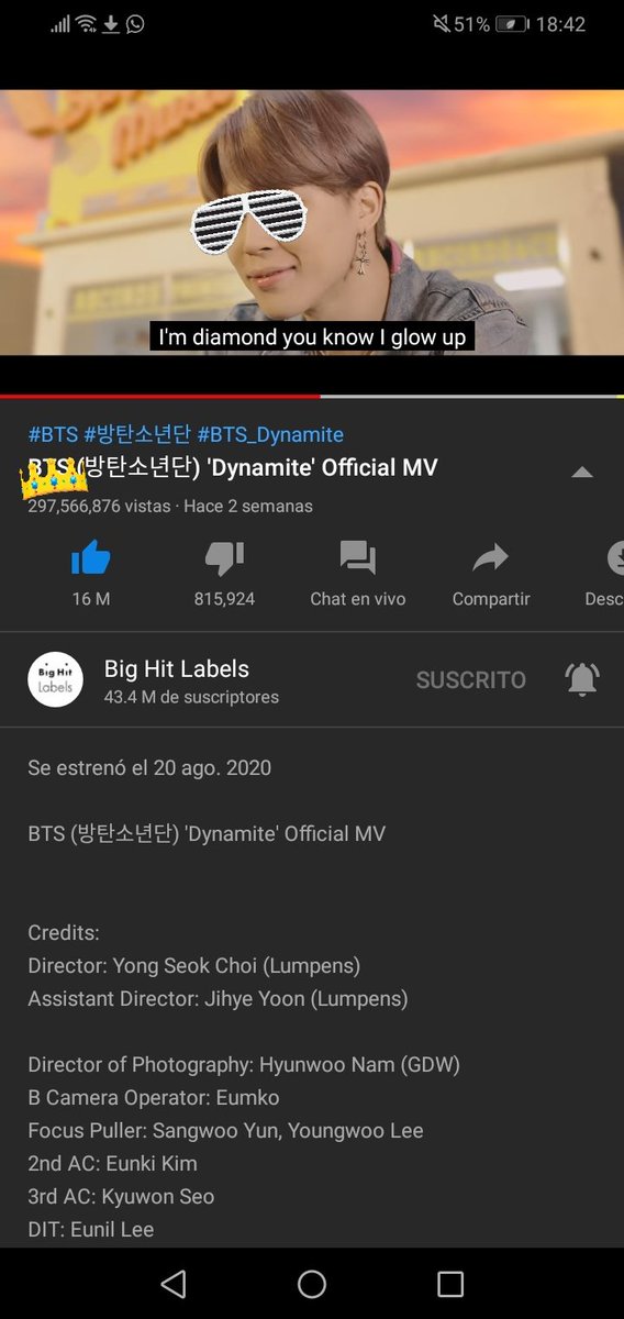 Koko171802's tweet photo. Si saben que estamos como a dos millones y medio de visitas para lograr los 300 M? Ayy no sean asiii apoyen a la causaa no soy una cuenta grande pero se que varios mutuals dan lo que pueden 💜👄💜 a cambio les doy mi amor jejeje

#streamdynamiteenyoutube @BTS_twt https://t.co/Uby6rSW9gR
